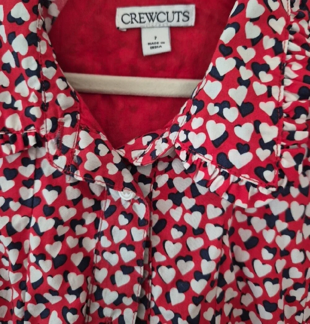 4 Crewcuts girls size 7 $85